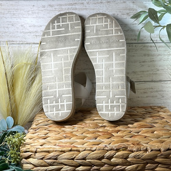 Franco Sarto snake print platform sandal size 8 - Picture 6 of 6